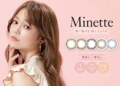 Minette カラーコンタクト/Tomomi Toriyabe